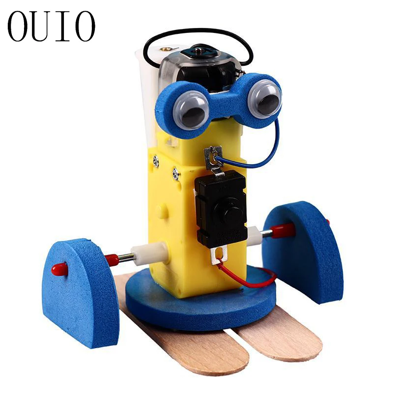 

Div Walk Robot Science Children'S Toy Experiment Student Teaching Educational Toys For Children Over 4 Years Old Diy Kit Roboti