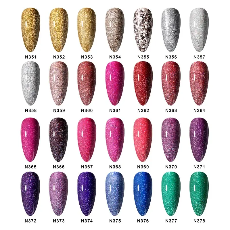 NAILWIND Gel Nail Polish 8ml Varnish Semi Permanent All For Manicure Art Glitter Nails UV | Красота и здоровье