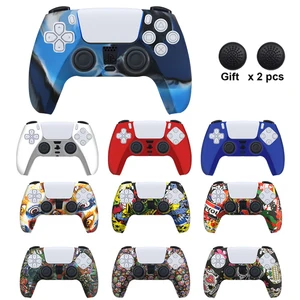 Мягкий силиконовый чехол для SONY Playstation 5, защитный чехол для контроллера PS5