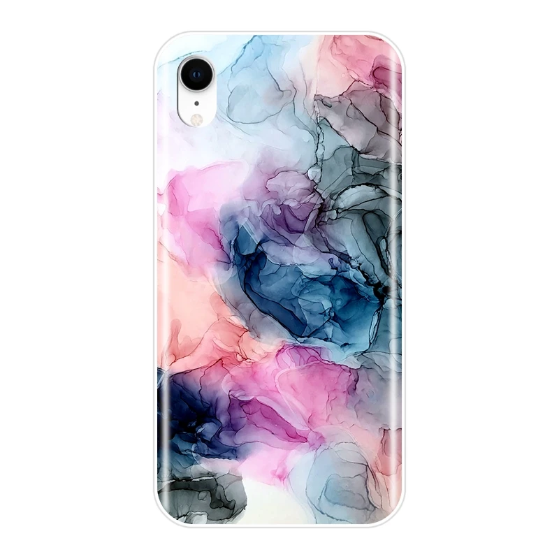 Силиконовый чехол для телефона iPhone 6 S 7 8 X XR XS Max эстетическая красная мягкая