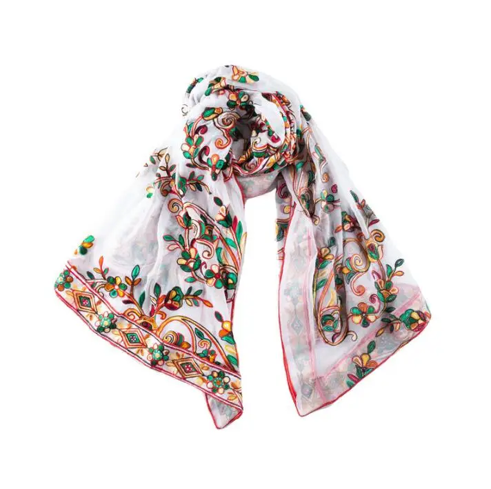 Индийский сари этнические стили женщина шарф на весенне летний сезон