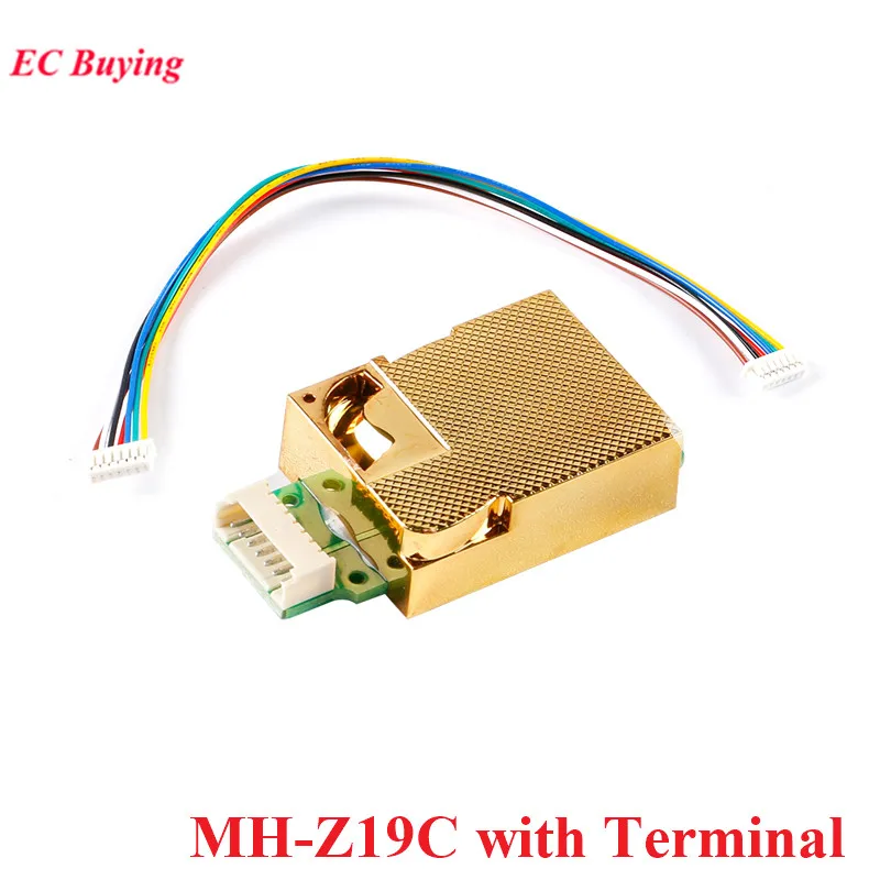 MH-Z19 MH-Z19C MH-Z19B IR Инфракрасный модуль датчика CO2 датчик углекислого газа s NDIR Monitor