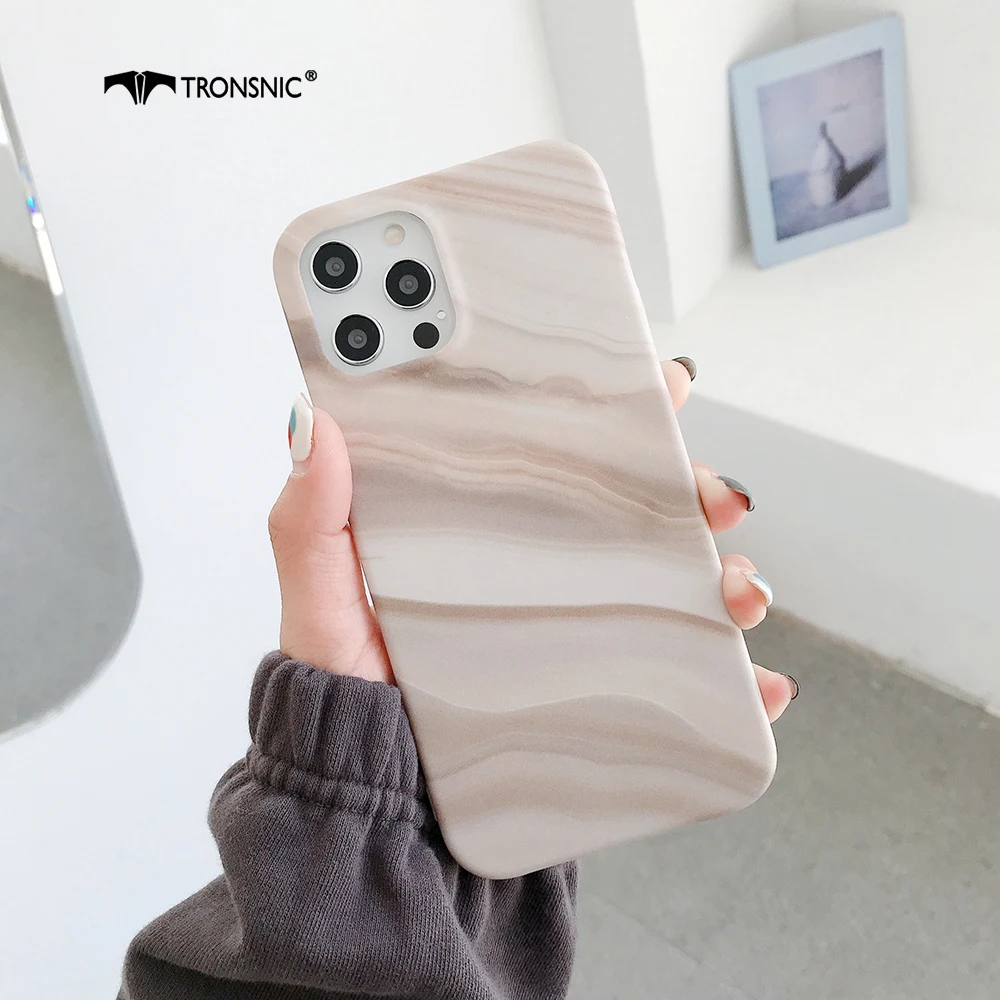 Marble Texture Phone Case for iPhone 12 11 Pro Max XR Xs Max Soft Matte Green Pink Luxury Case for iPhone 7 8 Plus Cover Fashion iphone 7 case