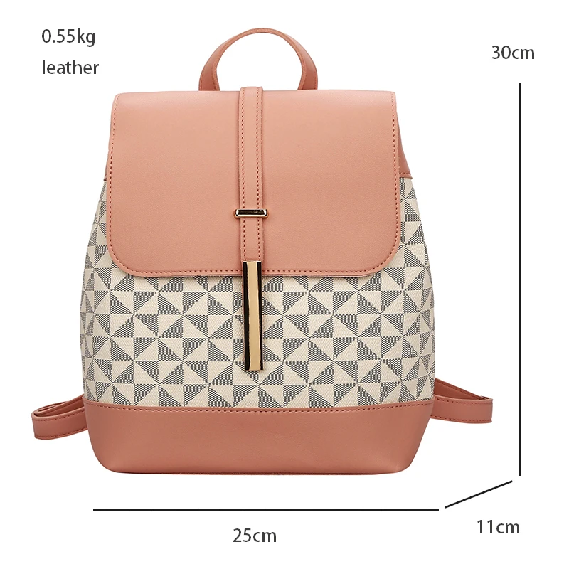 

Fashion Backpacks for Women Travel Leather Bags Large Capacity Luxury Designer Original Backpacks Mochilas Para Mujer Back Pack