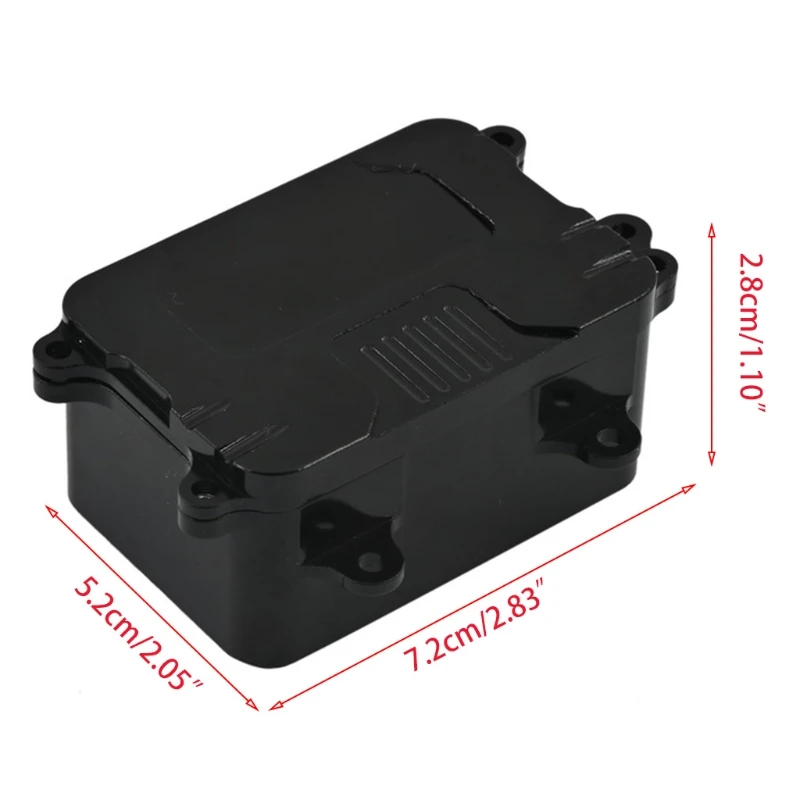 

Metallic ESC Receiver Box 1/10 Axial SCX10 Remote Control Rock Crawler Car Accessories Upgrade Parts Kids Toy Car