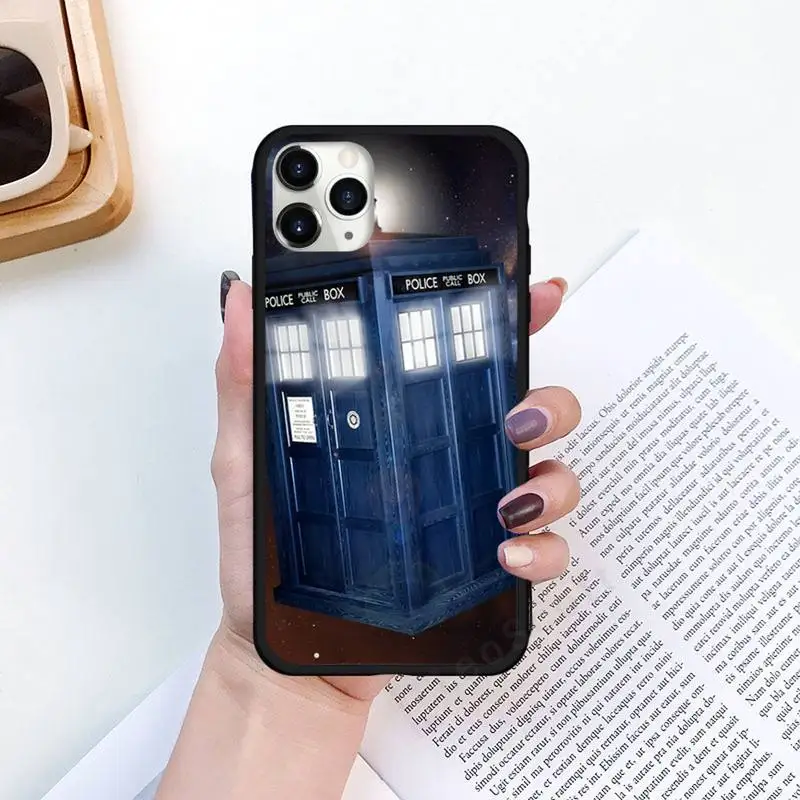 

Tardis Doctor Who Police Box Phone Cases for iPhone 11 12 pro XS MAX 8 7 6 6S Plus X 5S SE 2020 XR Luxury brand shell funda