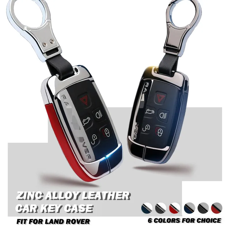 Чехол для автомобильного ключа из цинкового сплава чехол Land Rover Evoque Discovery 4 Jaguar XJ XE