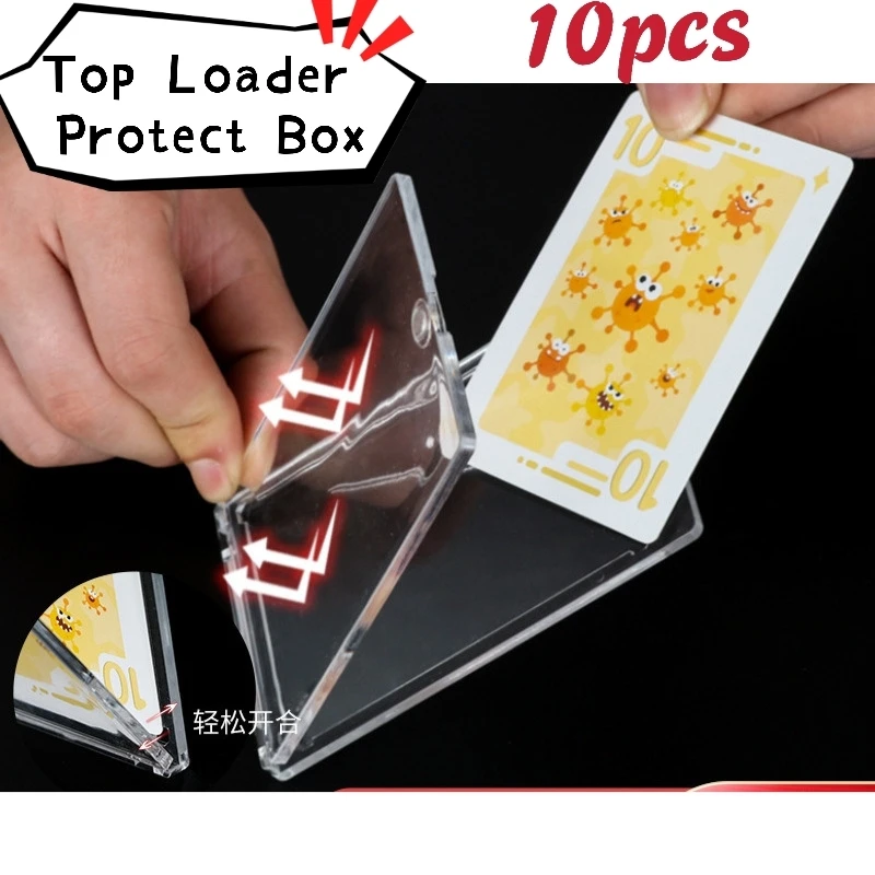 

Ultra Pro 35 PT One Touch Gold Hockey Card Holder Case Basketball Cards Brick Top Loaders Protect Box 35/55/75/100/130/180 PT