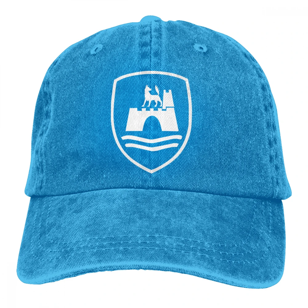 Вольфсбург Casquette черные унисекс Мужские Женские джинсовые бейсболка с ремешком