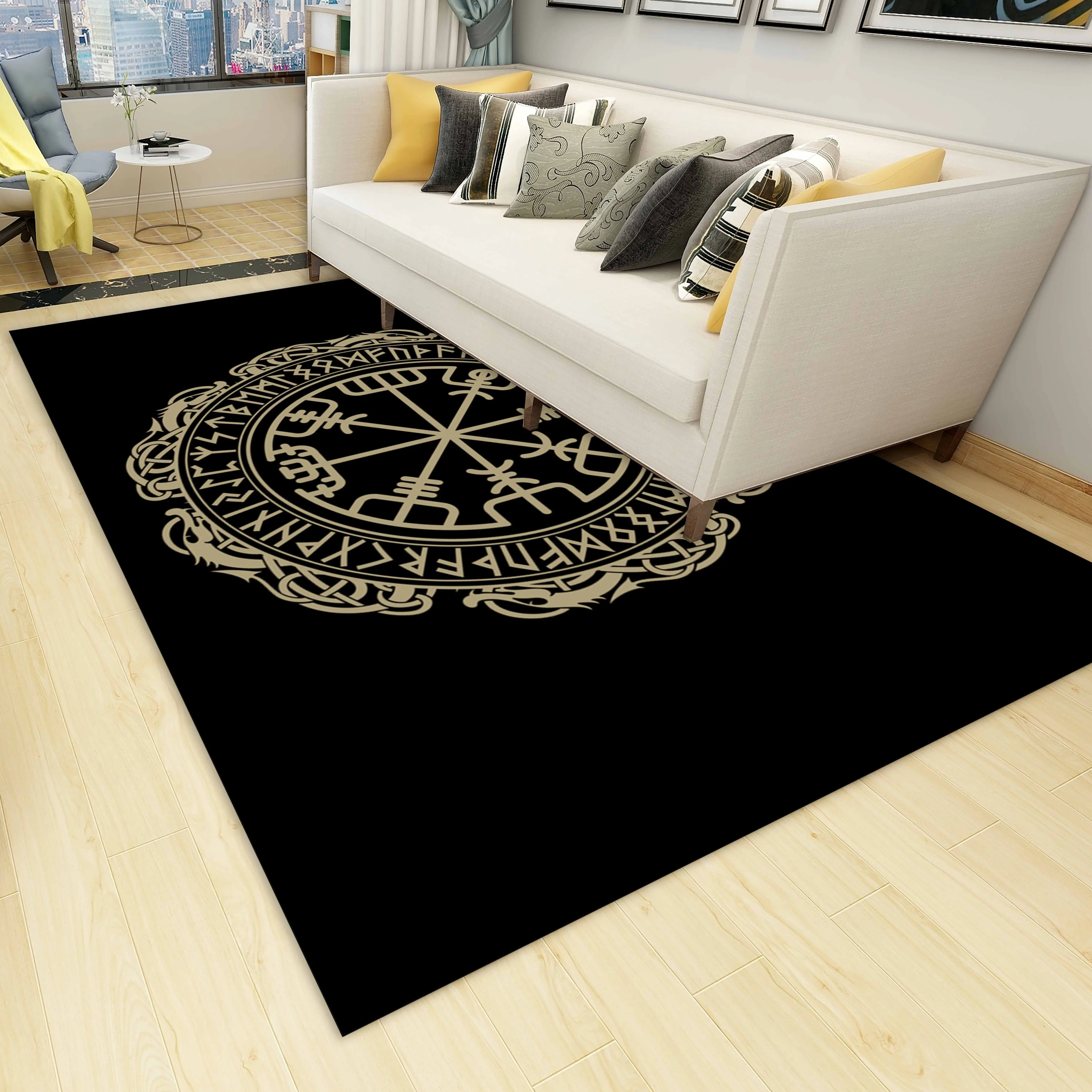 Коврик Magic Dragon с изображением лодки большой современный напольный коврик в стиле