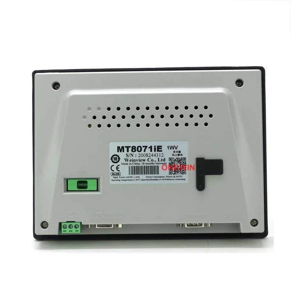 WEINVIEW MT8071iE HMI сенсорный экран 7 дюймов TFT LCD USB Ethernet Новый интерфейс человека дисплей