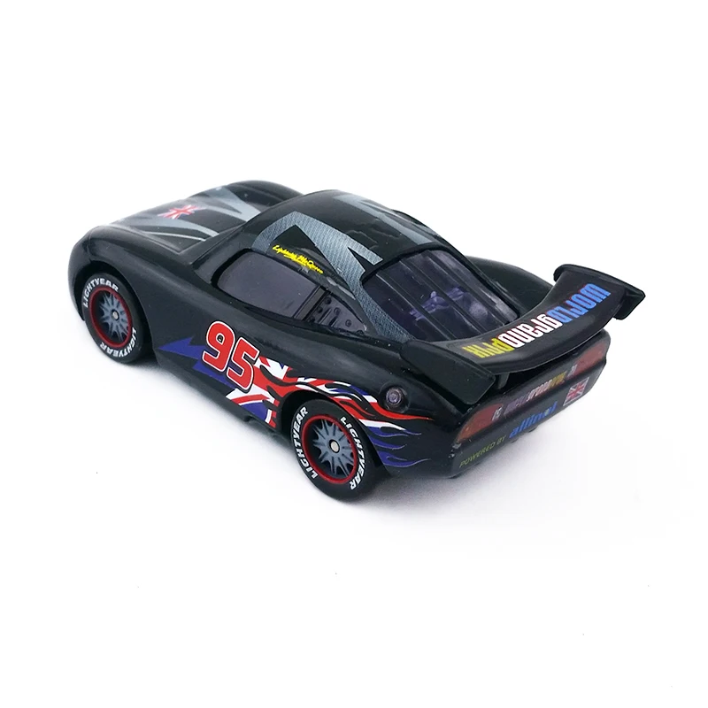 Disney Pixar Cars No.95 Lightning Mcqueen UK Pattern 1:55 Diecast Metal Toy Car Model Loose New Kids Gift Free Shipping |