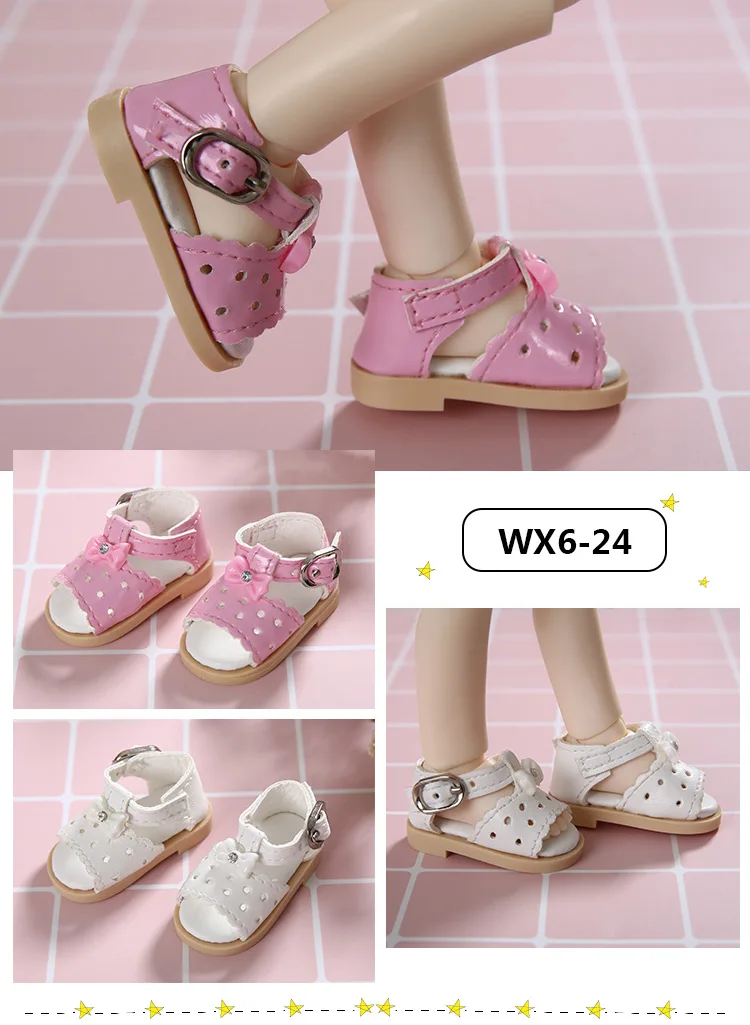 Обувь для куклы BJD 1/6; сандалии; обувь для кукол IP YOSD BJD; Длина WX6-24 4,8 см; Linachuochuo; аксессуары для кукол OUENEIFS luod