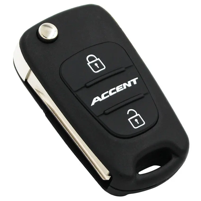 Акция! Раскладной чехол для ключа Hyundai Accent с дистанционным управлением 3 кнопки