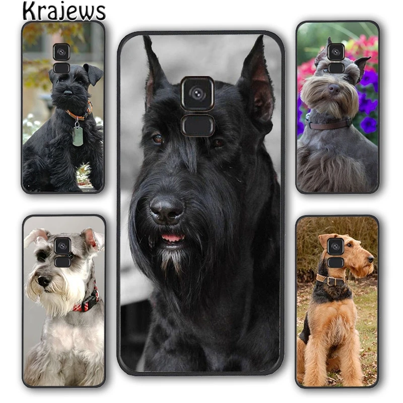 Красивый чехол для телефона krajew Airedale Terrier dog Samsung Galaxy S5 S6 S7 edge S8 S9 S10 E lite S20 plus ultra