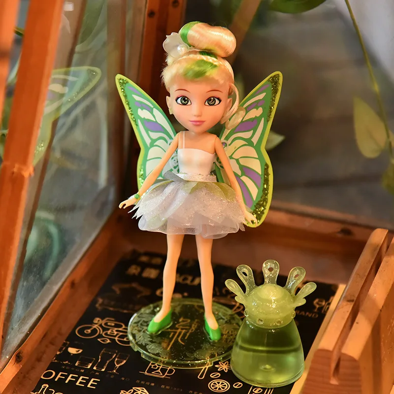 

Happy plus perfume fairy tide play hand-made blind box doll anime doll white-collar ornaments for couples birthday gifts