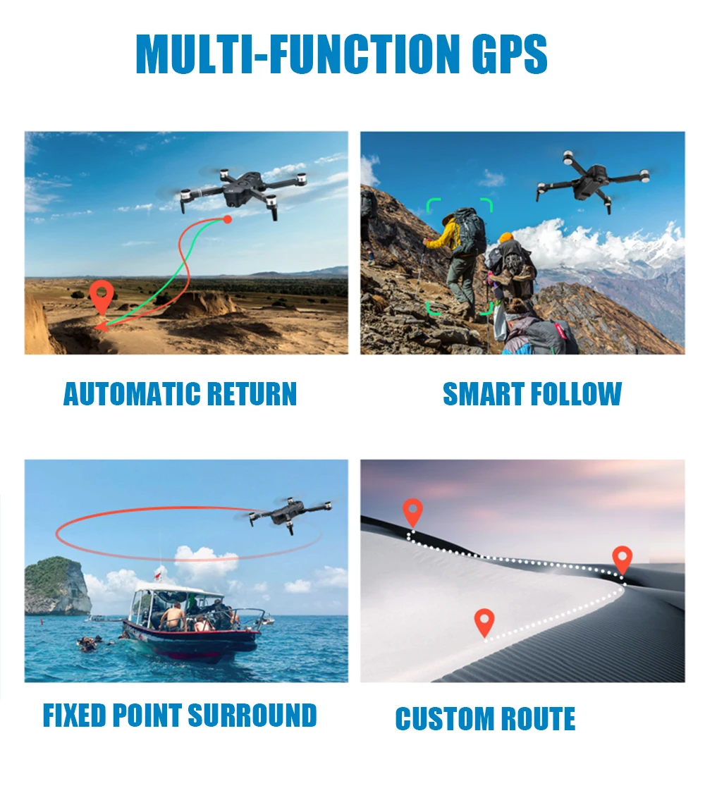 ICAT6 игрушки Дрон 4k дроны gps с камерой HD rc вертолет Профессиональный Дрон Селфи