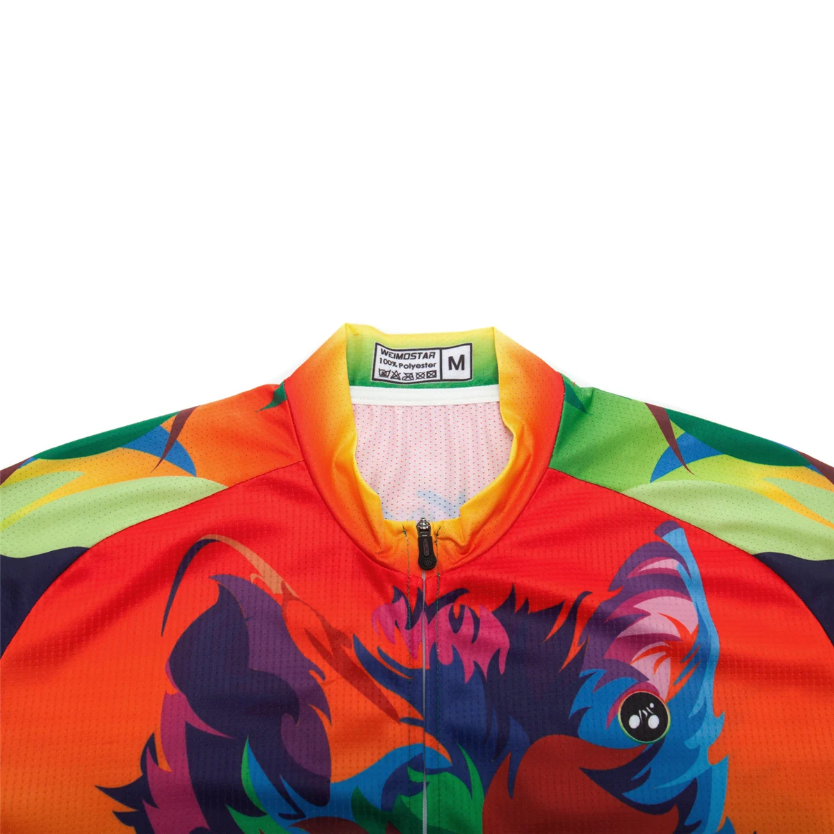 Джерси для велоспорта мужские с принтом головы волка дышащие велосипедные топы