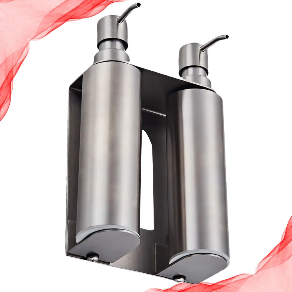Ручной пресс диспенсер для мыла настенный держатель жидкого многоразовый пустое