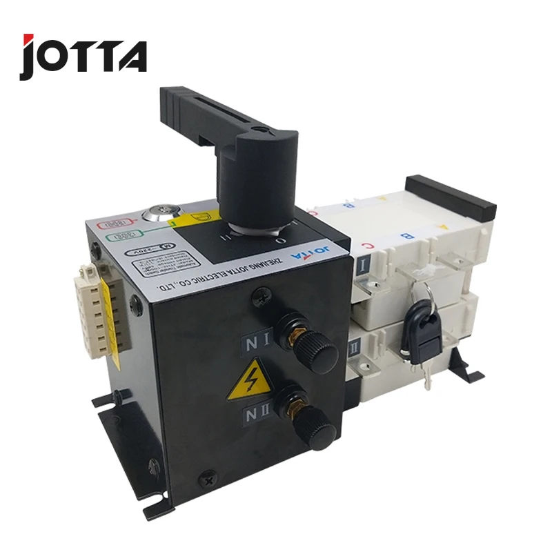 Jomall 100amp 220 V/230 V/380 V/440 V переменного тока 3-полюсный 3 фазный автоматический переключатель передачи ats