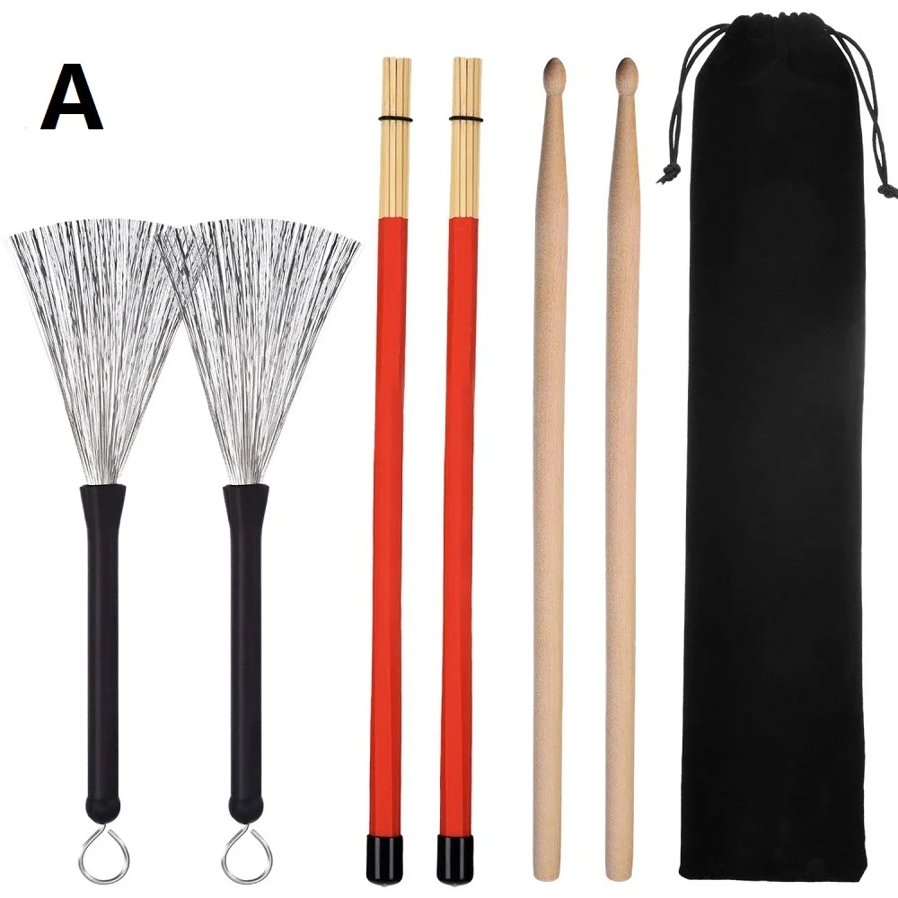 

1 пара, 5 А, набор аксессуаров для барабана, 1 пара, щетки для барабана, щетка для барабана и 1 пара стержней, барабанные щетки