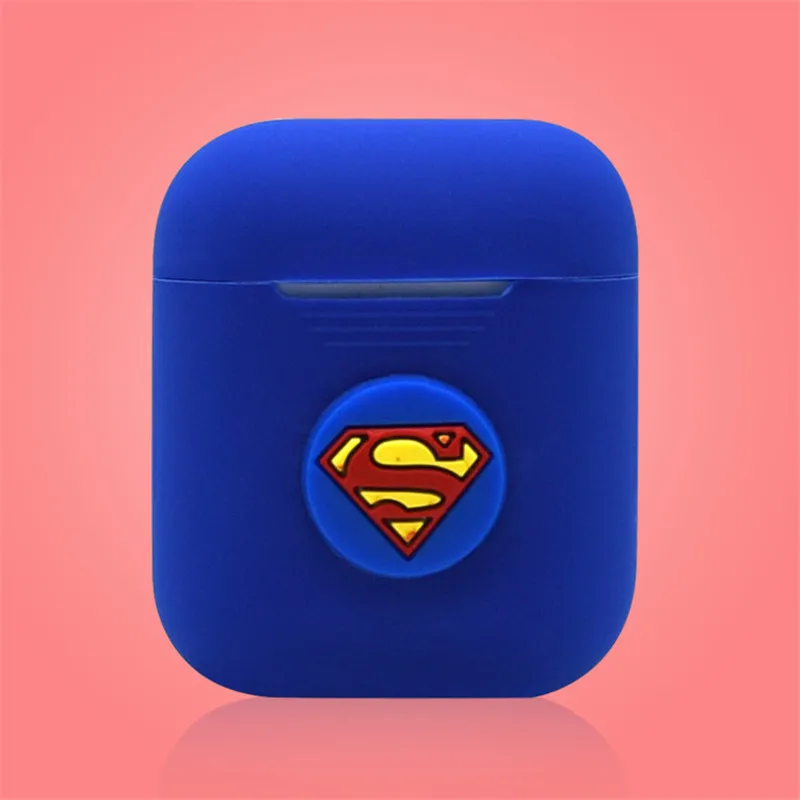 Marvel чехол для гарнитуры для Apple Airpods защитный чехол для airpods противоударный чехол coque capa - Цвет: 07