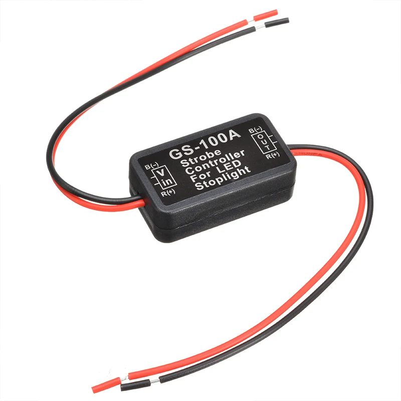 MAYITR 2 шт. GS 100A Автомобильный светодиодный стоп светильник Strobe Flash контроллер