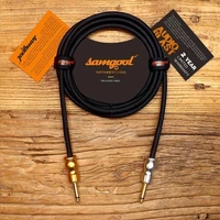 samgool ag series electric guitar cable fever level noise reduction frequency recording sound 3610 meters