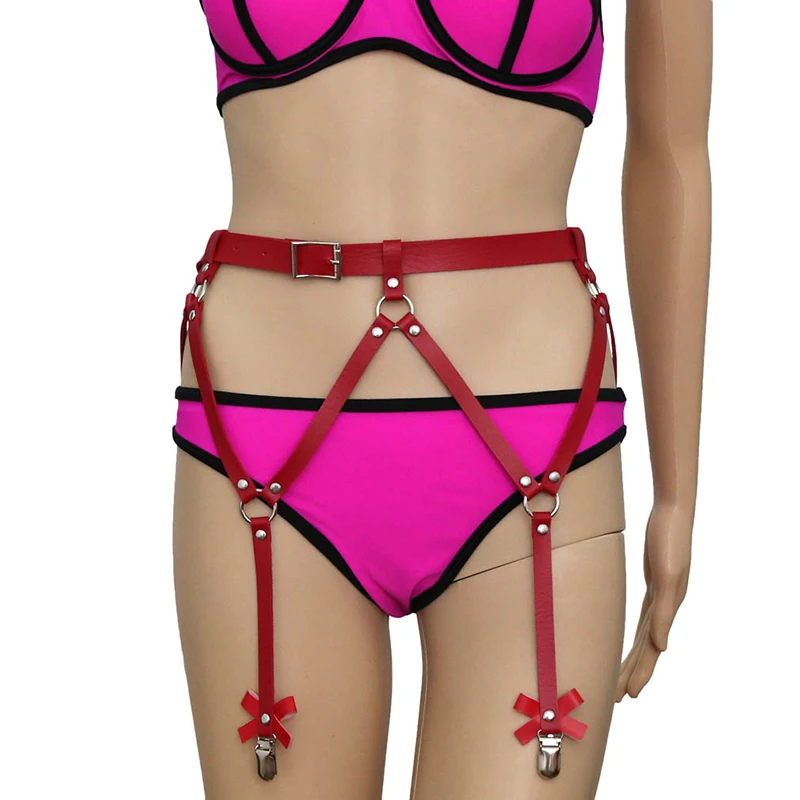 Новинка сексуальные подвязки для чулок ручной работы в стиле панк гот| |