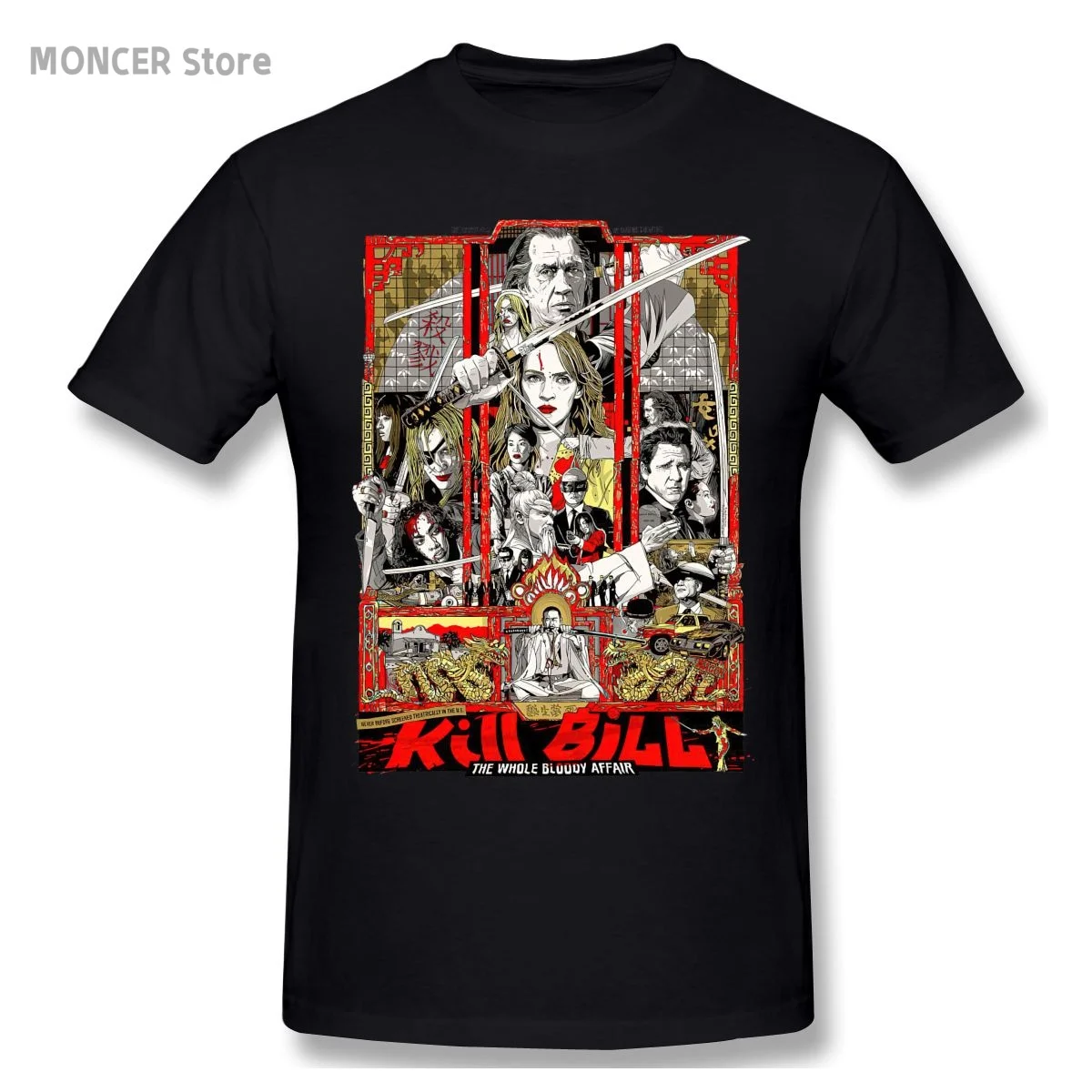 

Kill Bill The Whole Bloody Affair Men T Shirt Hattori Hanzo Leisure Tee Shirt Short Sleeve T-Shirt Cotton Gift Idea Clothes