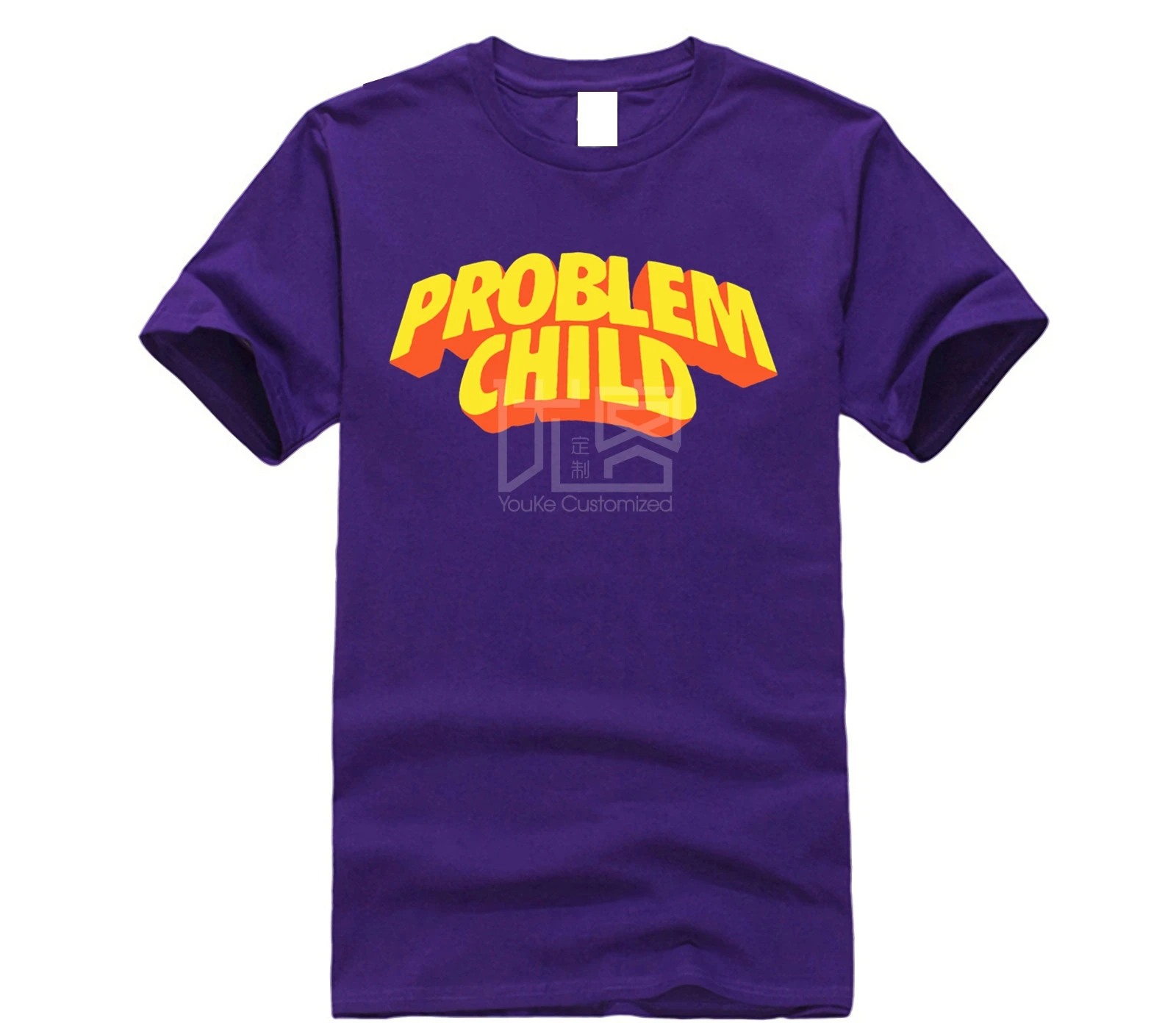 

Problem Child T-Shirt Round Neck Short-Sleeve T-Shirt Top Fashion T-Shirt Top
