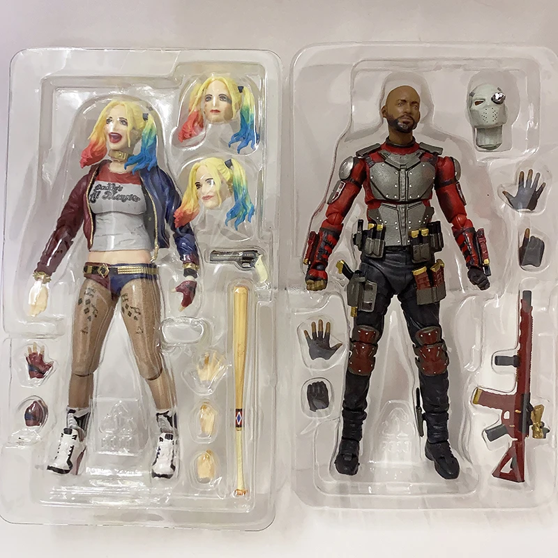 С принтами &quotотряд самоубийц&quot &quotсексуальная фигурка Харли Квинн Дэдшот