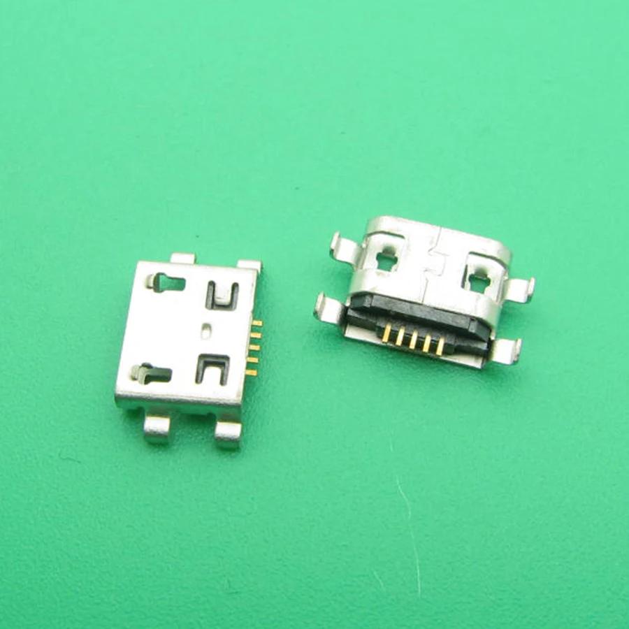 10X usb Разъем гнездо для Huawei G510 c8813 G520 Y300 T8951 C8650 U8661 Alcatel One Touch OT 6030D A E OT6030 6030|Шлейфы