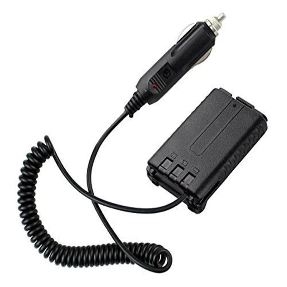 

NEW BAOFENG Walk talkie BL-5 12V Car Charger Battery Eliminator Adapter For Portable Radio UV-5R UV-5RE Plus UV-5RA Accessories