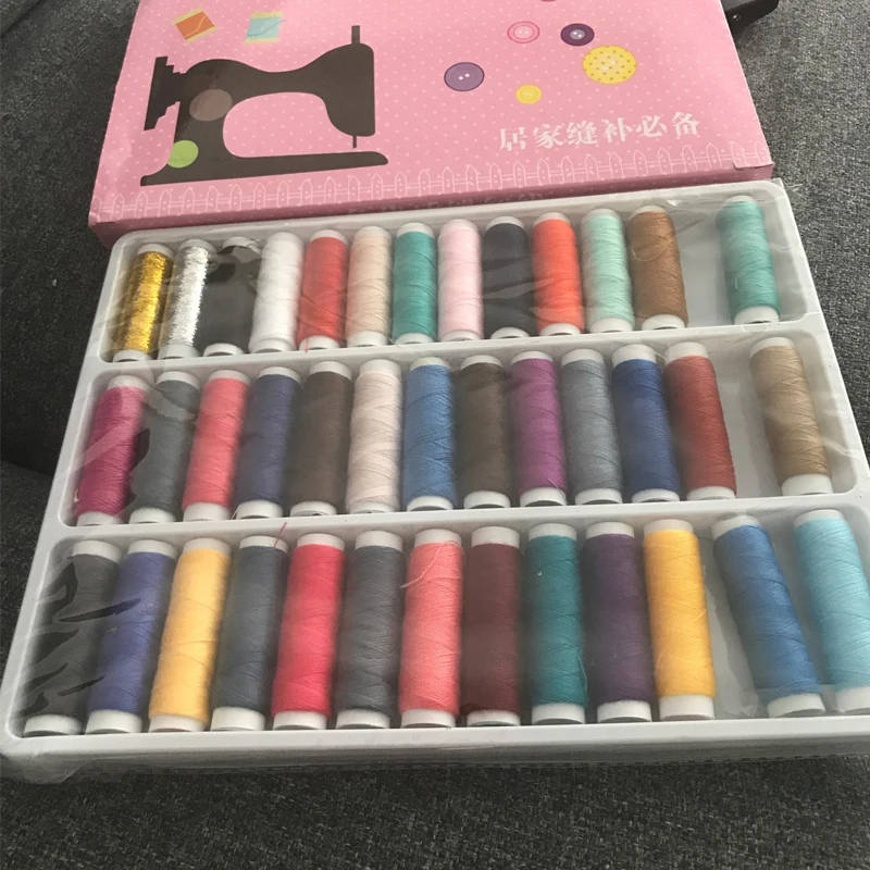 Lucia crafts 24/39 цвета катушки Полиэстер швейные нитки пряжа ручная вышивка нить для