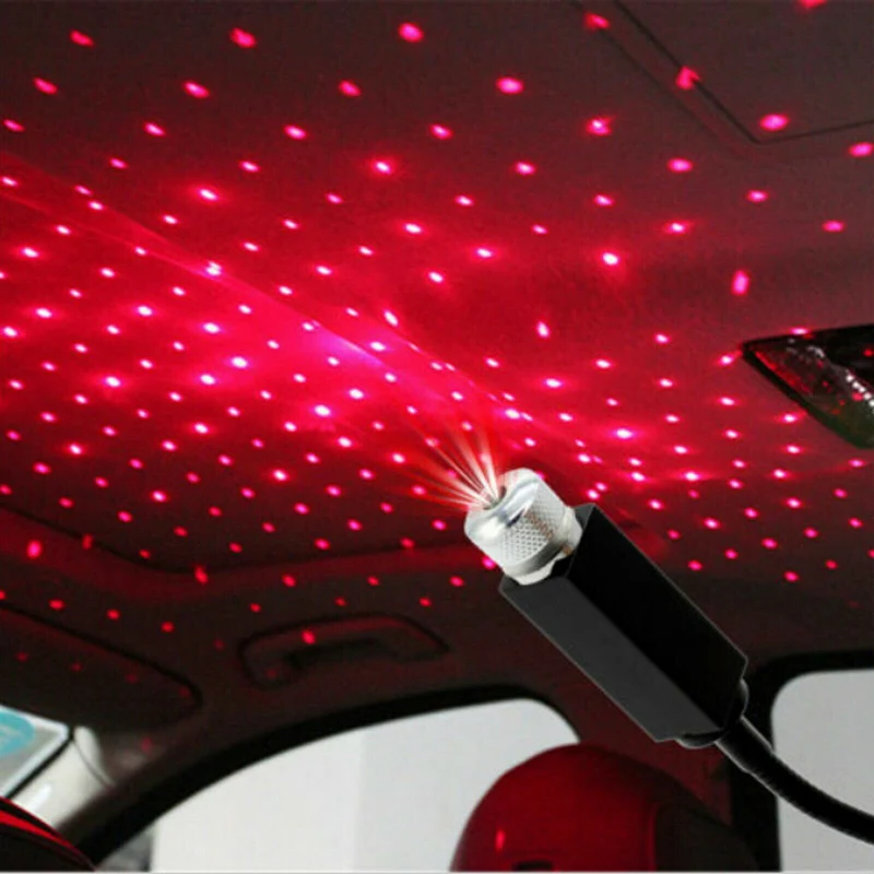 USB автомобиль Atmospheres led-проектор Звездное небо звезды внутренний свет OE88