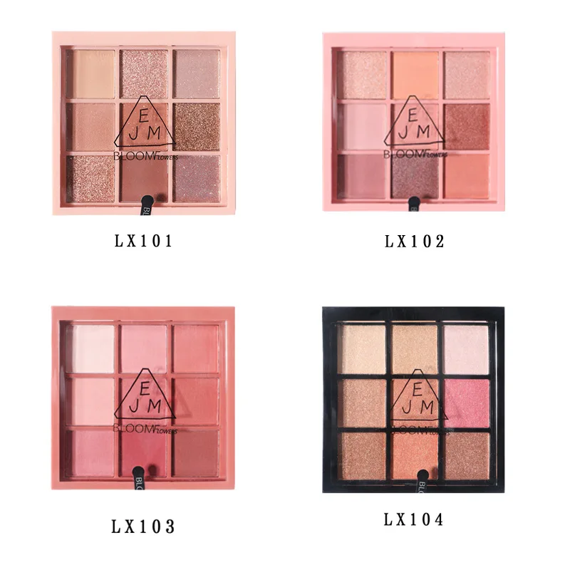 Палитра теней для век Lazy eye матовый гель блеск красоты макияж и тени легкие в