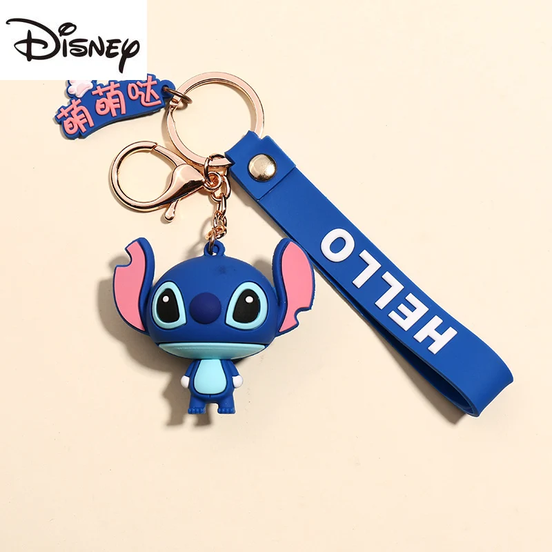 

Disney net red doll doll Mickey car keychain cute pendant girl heart cartoon Minnie bag ornament small gift kawaii