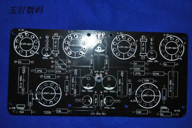 Последнее поступление 12AX7-EL84 6P14 нажимной трубчатый усилитель PCB ламповый |