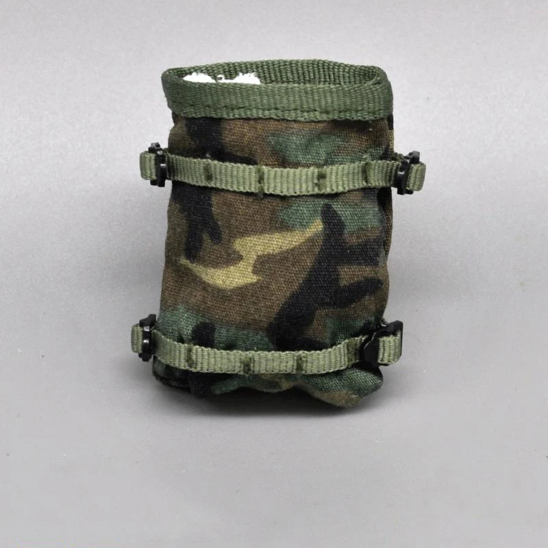 

In Stock Sale 1/6 Scale US Army Camouflage MOLLE Tactical Waist Belt Shoulder Bag Magazine Recycling Bag For 12" Doll Accessorie