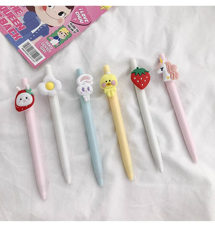 42 шт./лот простое симпатичное платье с помпоном в виде яйца клубника утка гелевая