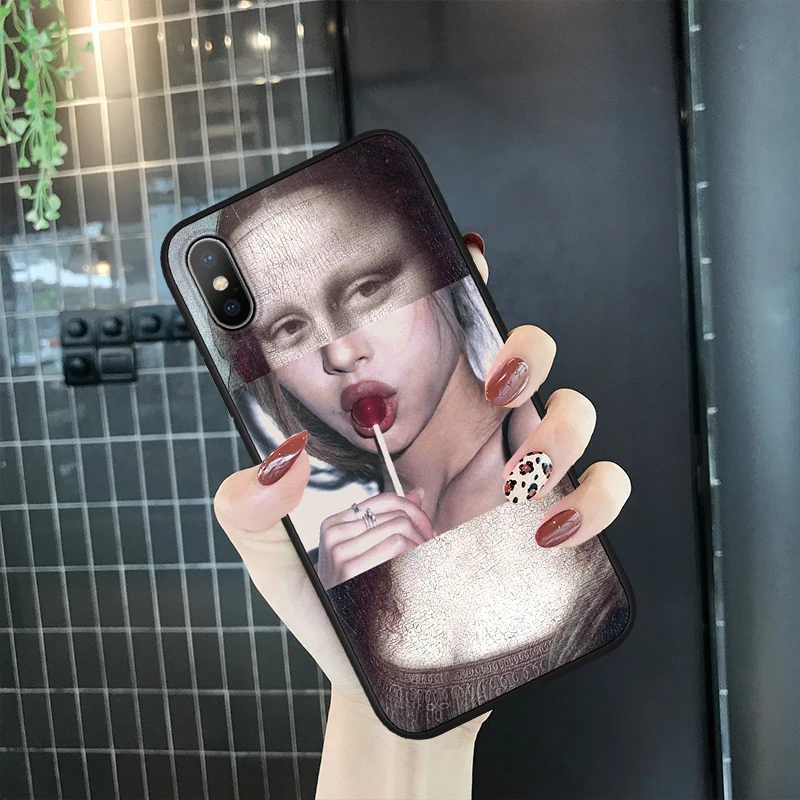 Чехол для Coque iPhone 11 Pro Max XS XR X 7 8, 6, 6 S, Plus, для samsung A51 A71 A40 A50 A70 J3 J5 J7 S7 S8 S9 плюс Чехол художественным - Цвет: mnbbt