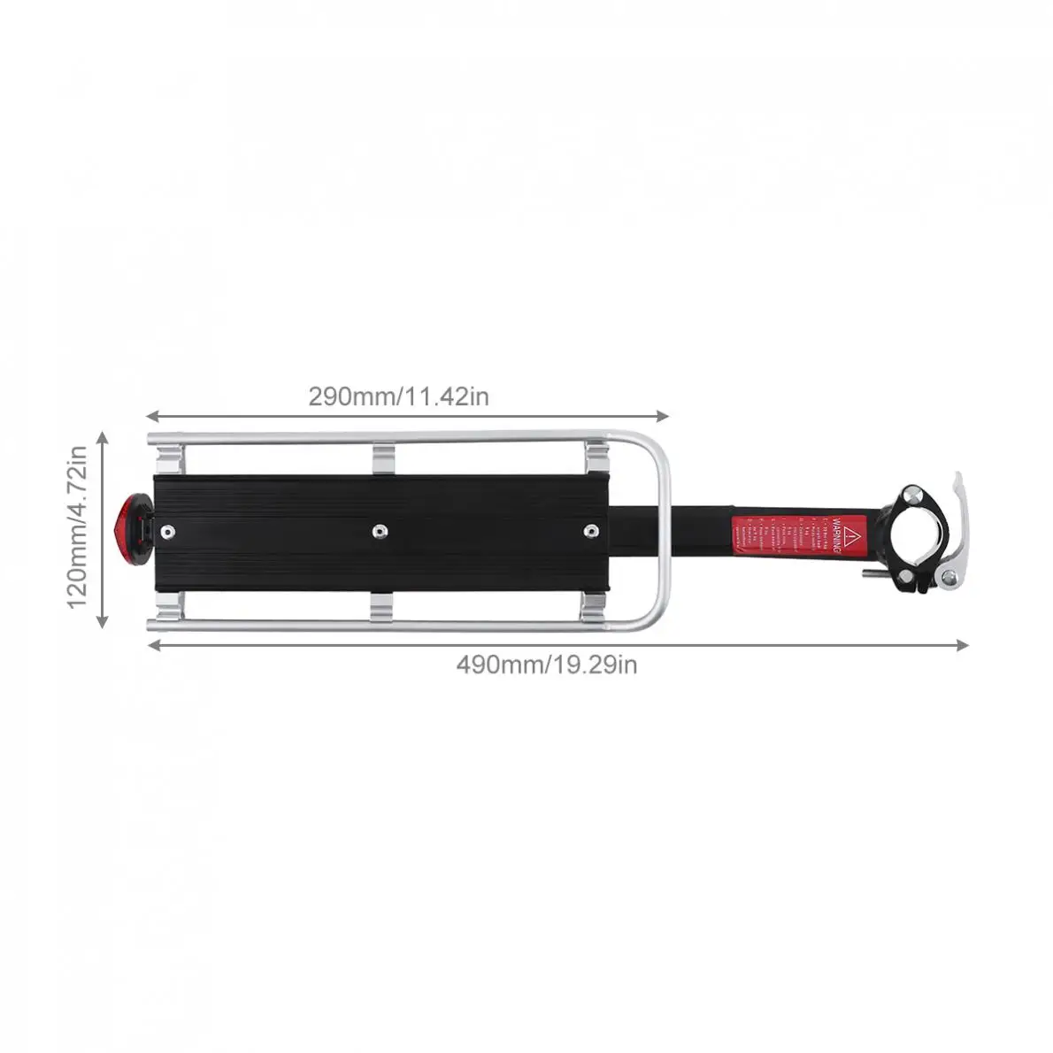 High Quality Bike Rack Aluminum Alloy Luggage Rear Carrier Trunk for Bicycles MTB Shelf Cycling Bicycle | Спорт и развлечения