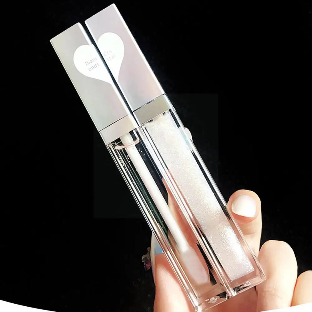 

1pc Lip Gloss Cosmetics Shiny Clear Mirror Moisturizing Liquid Lipstick Lip Care Lip Glitter Oil Tint Lip Makeup Gloss I5h7