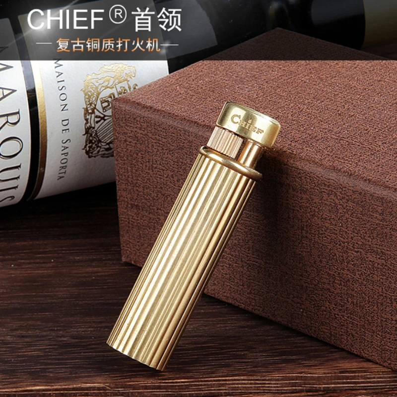 

Изысканные Подарки ручной работы керосиновая Зажигалка классический дизайн ретро латунный джентльменский коллекционный класс аксессуары...