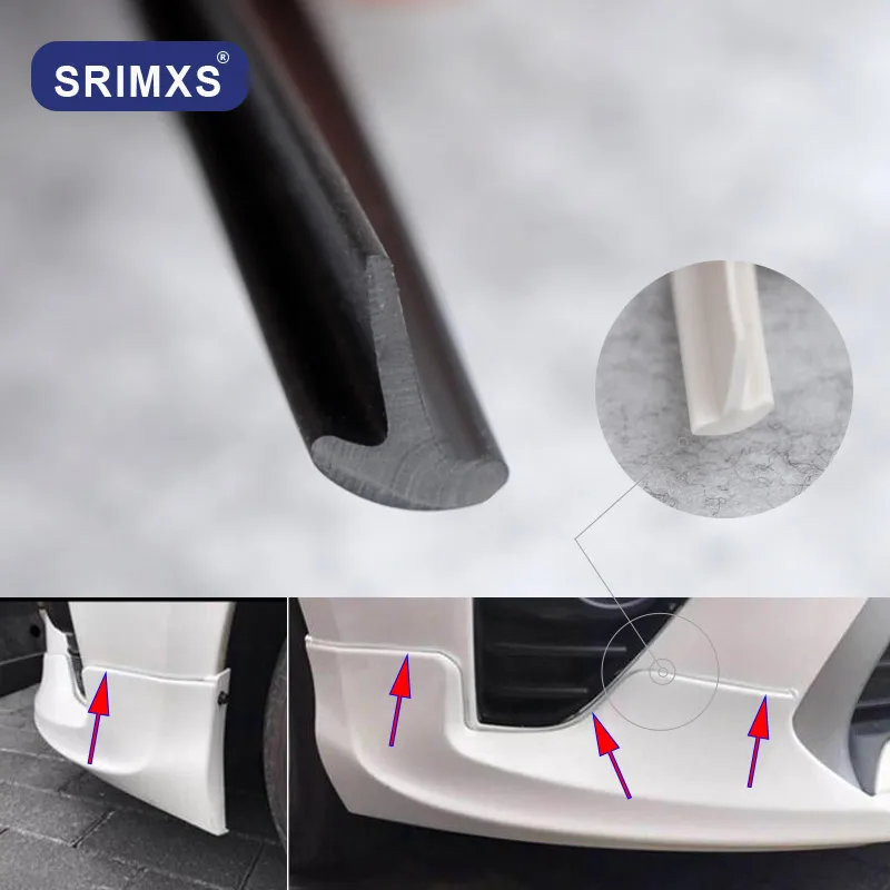 Универсальный Резиновый герметик для бампера губ обшивки арки крыла