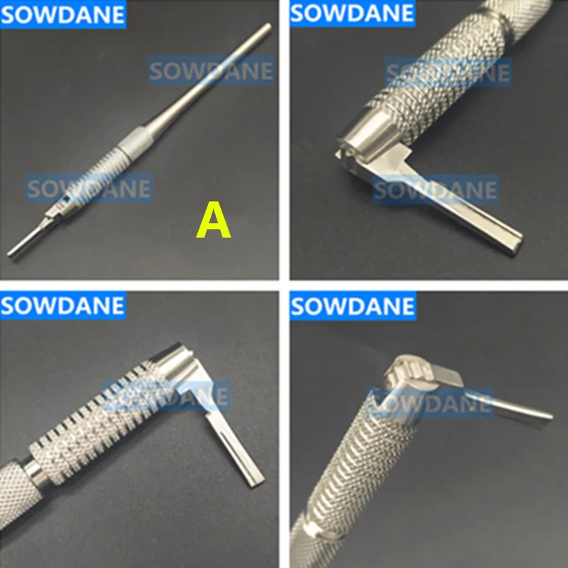 Высококачественная ручка из нержавеющей стали для стоматологической справки
