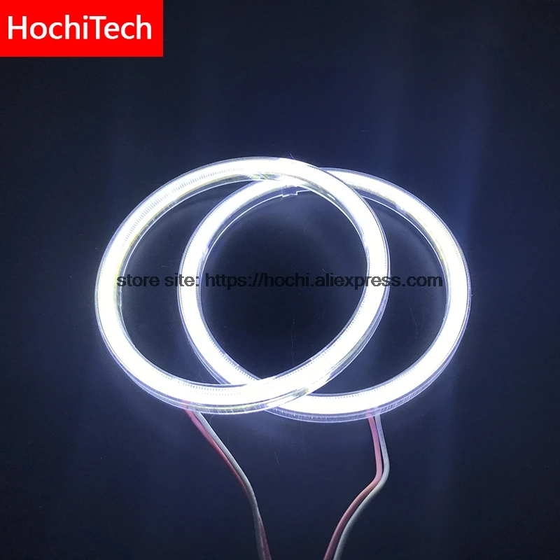 Высокое качество COB светодиодный светильник Белый Halo Cob Led Angel Eyes Ring Error Free для mazda 3