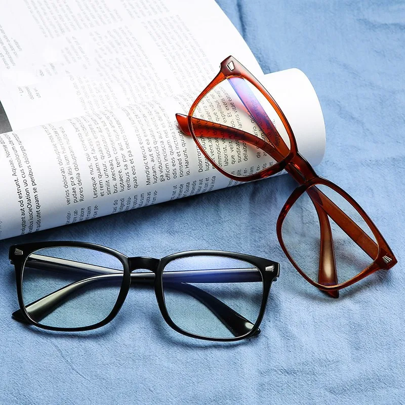 KOTTDO Новые квадратные женские компьютерные очки с защитой от излучения в оправе