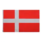 Флаг Danmark, Европейский Кубок 2020 DK, датские государственные флаги для украшения праздника